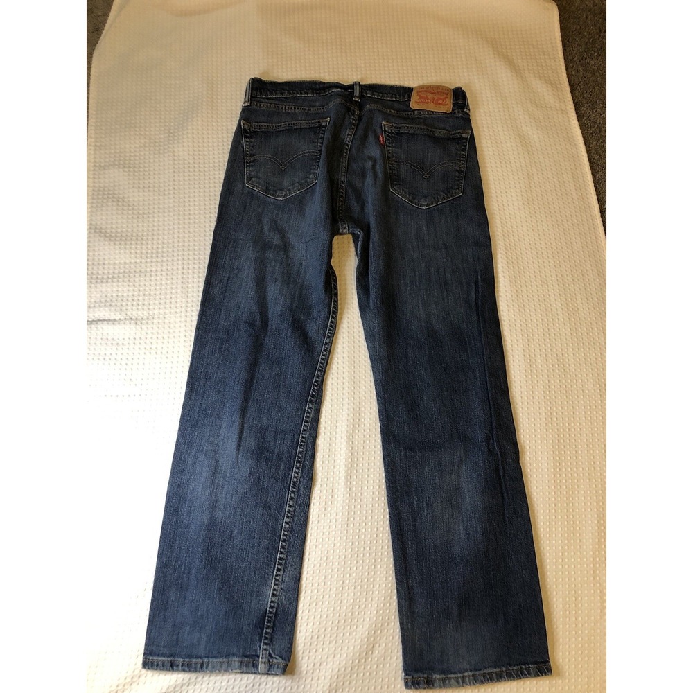 Levi's - 505 - Men's - 34X30 Denim jeans Regular Fit Straight Leg Cotton - Picture 4 of 16